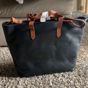 Madewell Zip Top Transport Tote